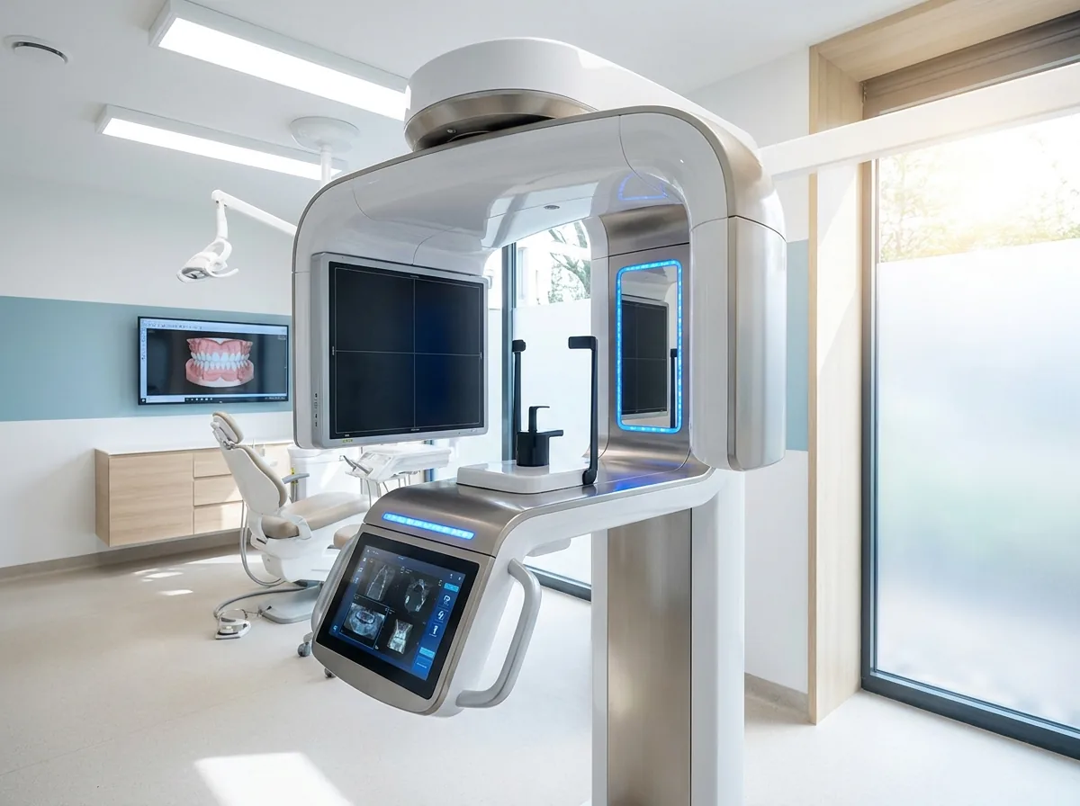 CBCT 3D digital dental scanner used for checkups and diagnostics