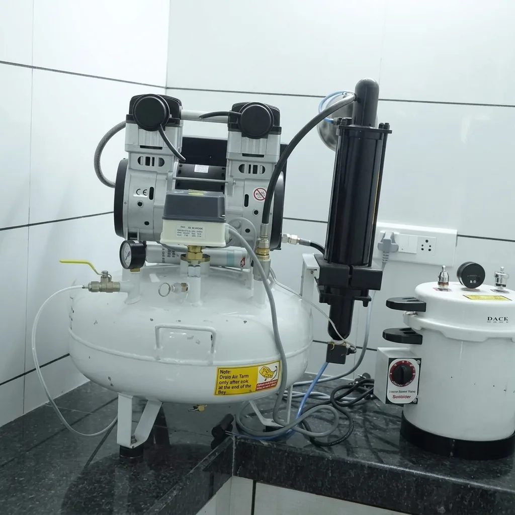 Dental sterilization and air-purification equipment for strict infection control